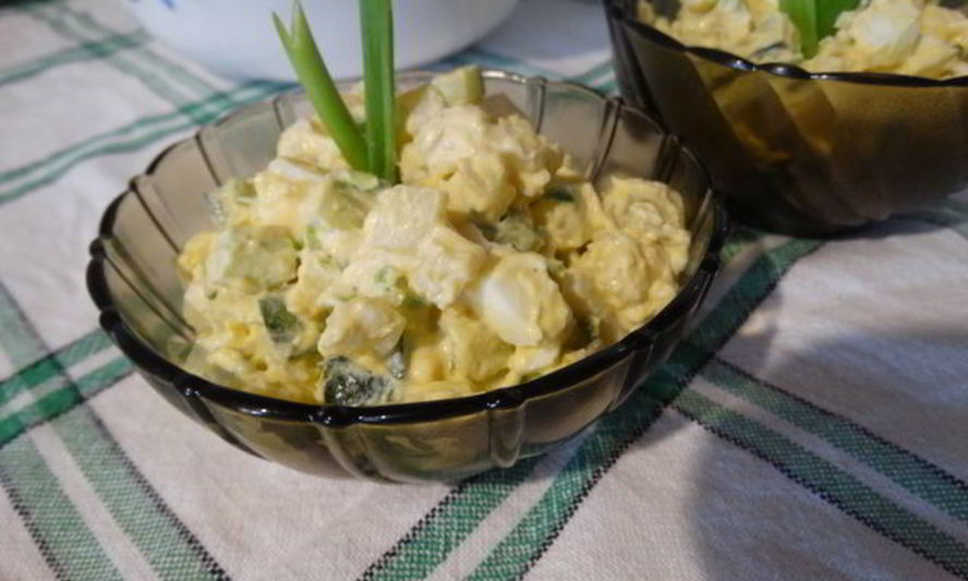 Рецепт зимний картофельный салат