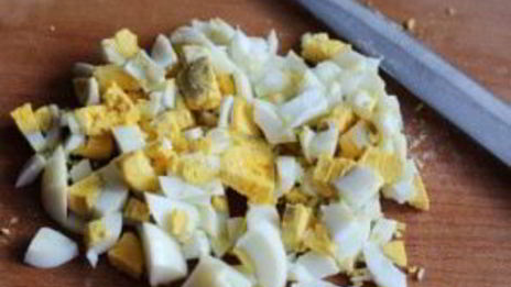 очень сытный салат