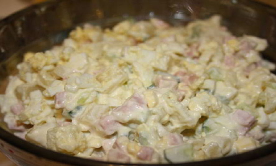 Рецепт диетический салат оливье