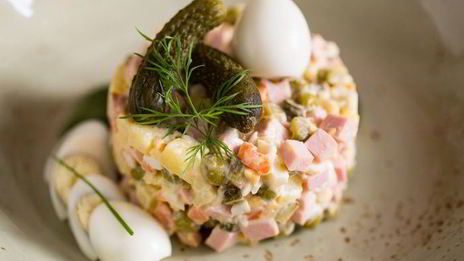 новогодний оливье