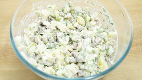 оливье на хэллоуин