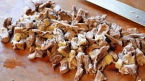 оливье с индейкой