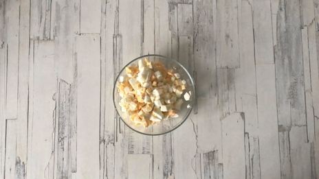 оливье с креветками