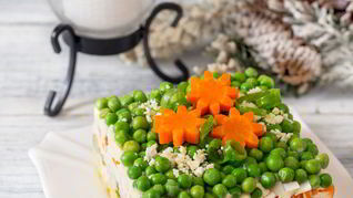 Оливье с курицей