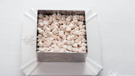 оливье с курицей