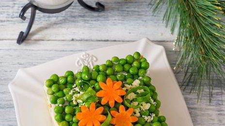 оливье с курицей