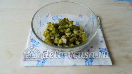 оливье с мясом