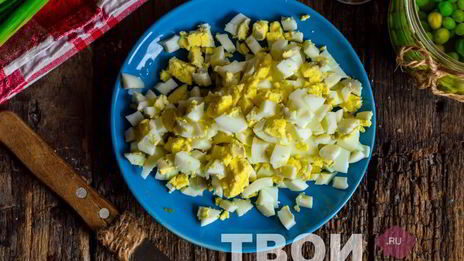 оливье со скумбрией