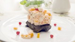 Рыбный оливье