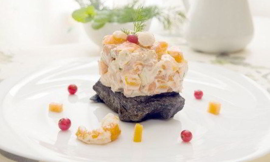 Рецепт рыбный оливье