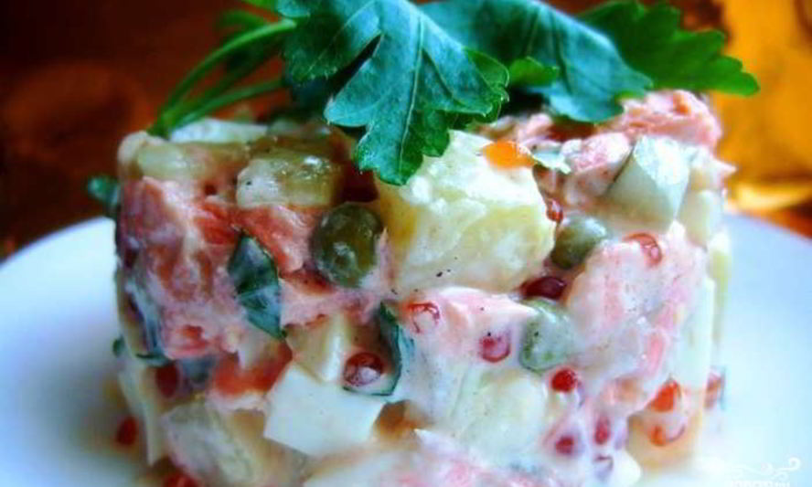 Рецепт салат оливье по-новому