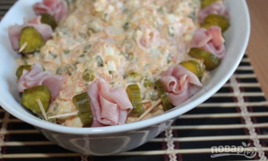 Рецепт салат оливье русс