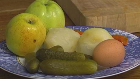 салат оливье с домашним майонезом