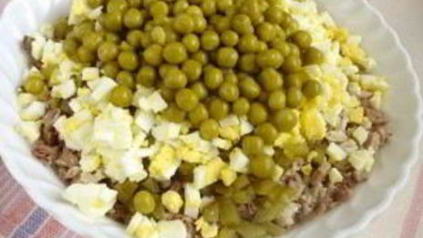 салат оливье с мясом