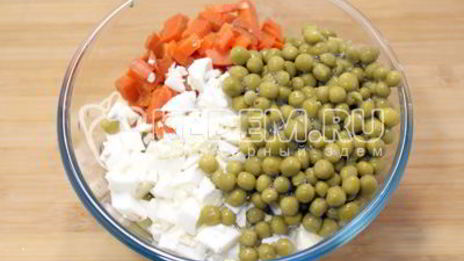 салат оливье с семгой