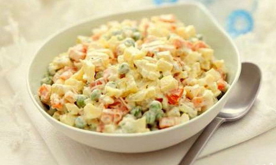 Рецепт салат оливье традиционный