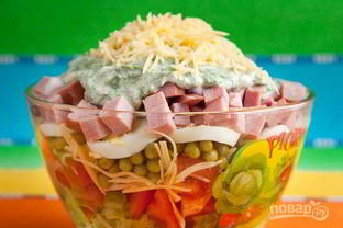 Салат типа Оливье