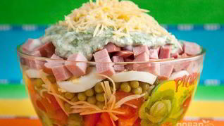 Салат типа Оливье