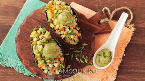 веганский оливье