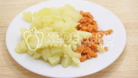 заливное оливье