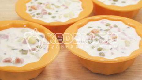 заливное оливье