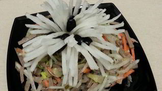 Печеночный салат