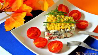 Салат Грибная фантазия