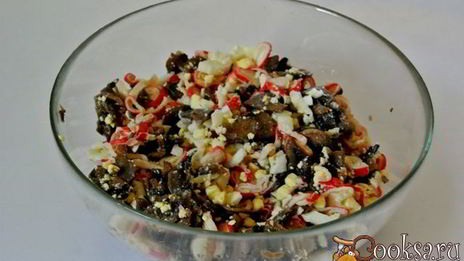 салат грибная фантазия