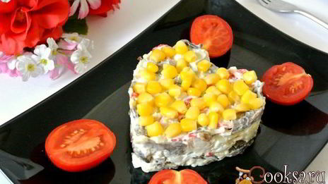 салат грибная фантазия