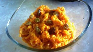 Салат из моркови с яблоком