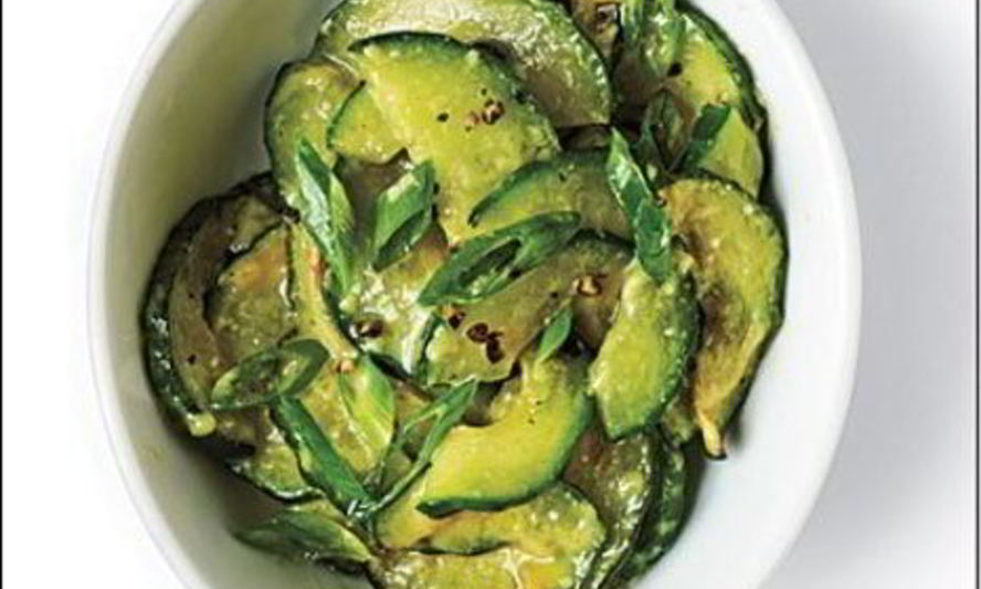 Рецепт салат из огурцов с мисо