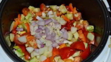 салат из помидоров и кабачков на зиму