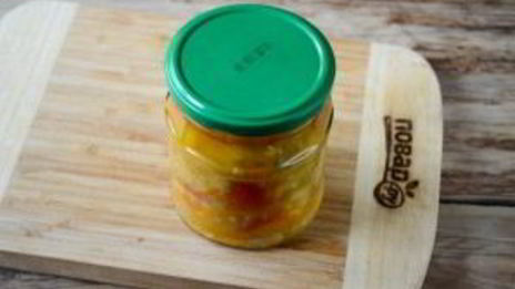 салат из помидоров и кабачков на зиму