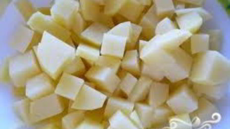 салат из угря и раков