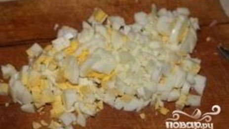 салат из угря и раков