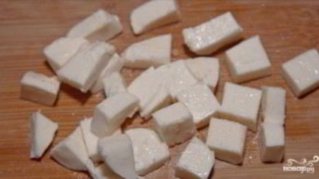 салат из жареных помидоров