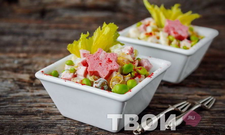 Рецепт салат копченый