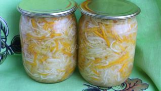 Салат корейский кабачок на зиму