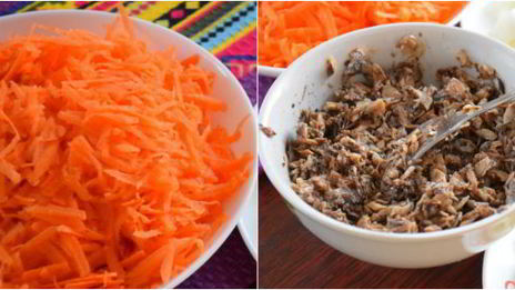 салат крошка