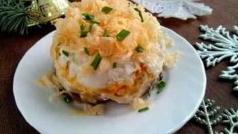 салат метелица