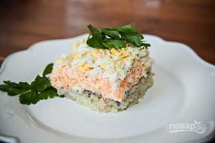 Мимоза с горбушей