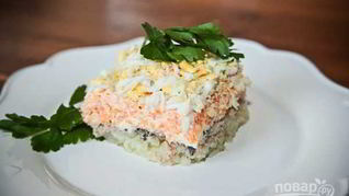 Мимоза с горбушей