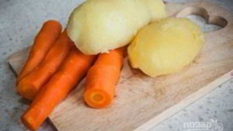 мимоза с горбушей