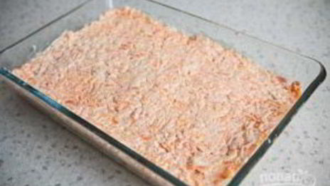 мимоза с горбушей