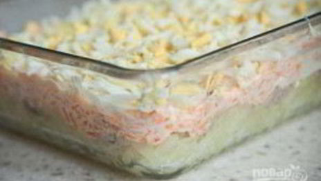 мимоза с горбушей