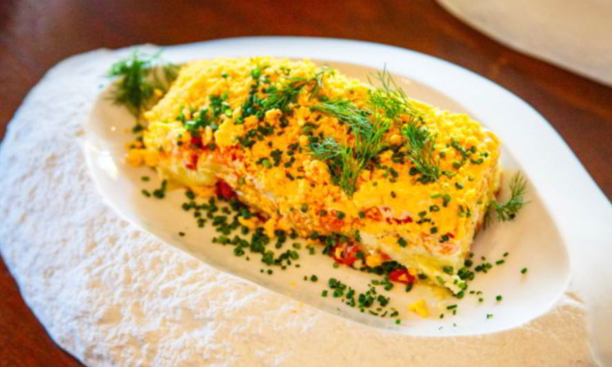 Рецепт мимоза с неркой