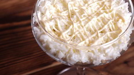 мимоза в бокале