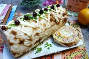 Рулет Мимоза