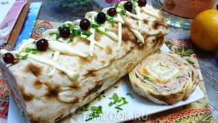 Рулет Мимоза