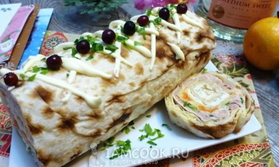 Рецепт рулет мимоза